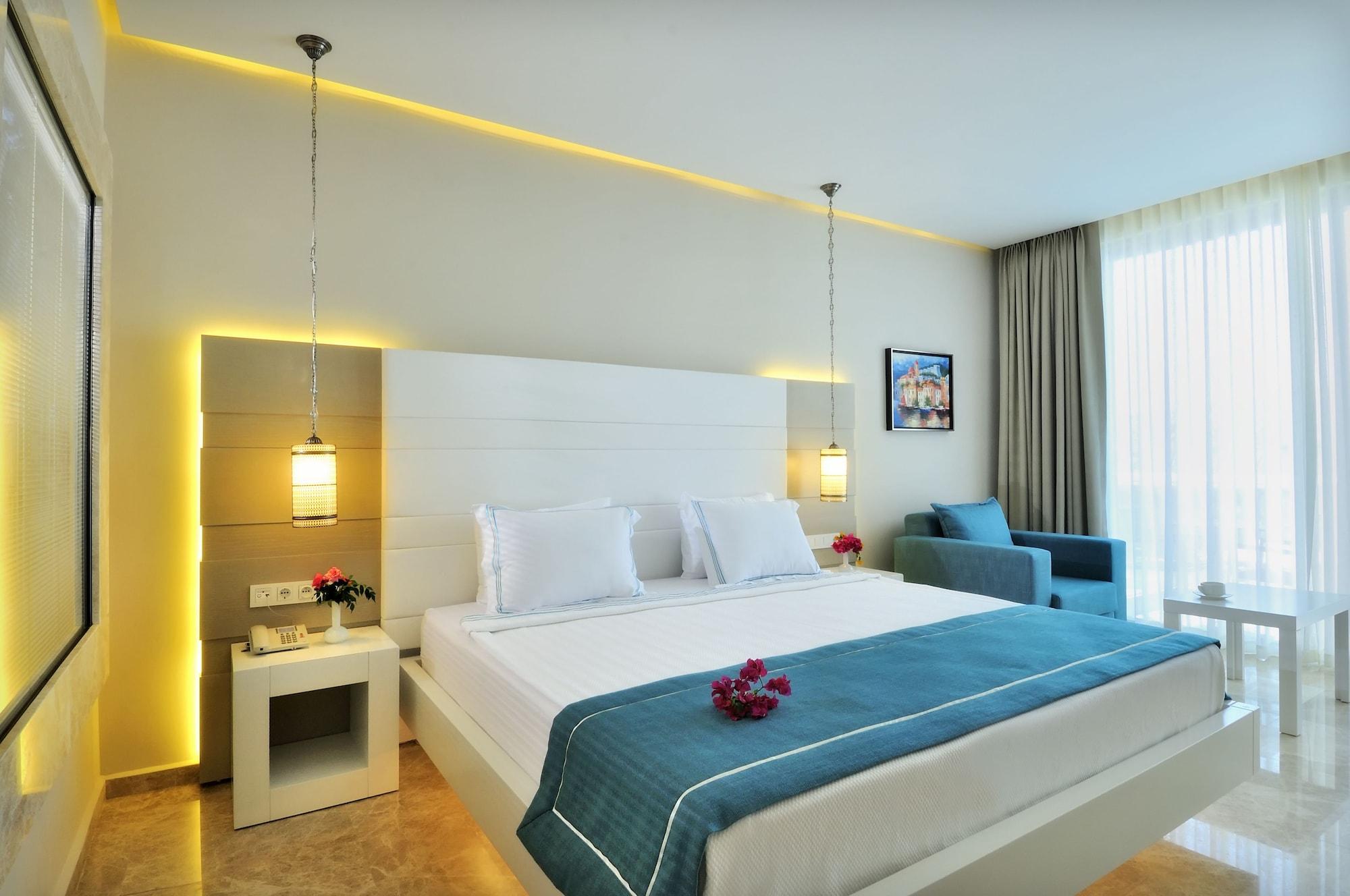 Lugga Boutique Hotel & Beach Ortakent Esterno foto