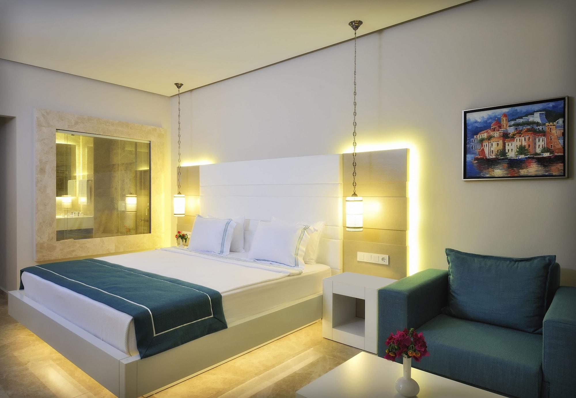 Lugga Boutique Hotel & Beach Ortakent Esterno foto