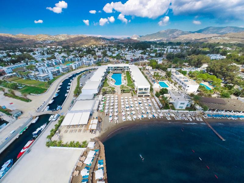 Lugga Boutique Hotel & Beach Ortakent Esterno foto