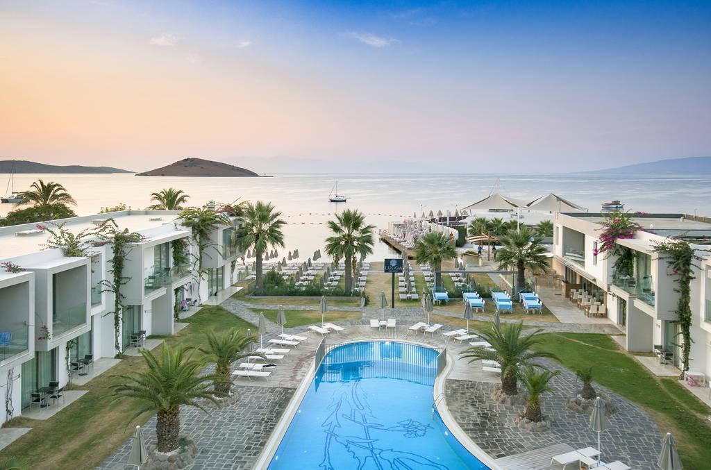 Lugga Boutique Hotel & Beach Ortakent Esterno foto