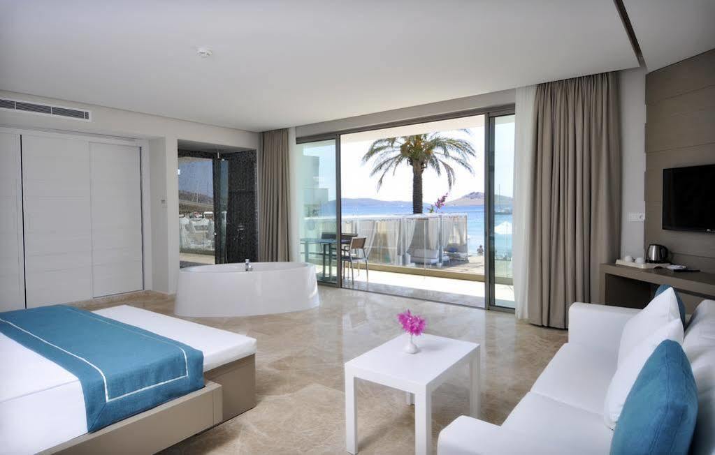 Lugga Boutique Hotel & Beach Ortakent Esterno foto